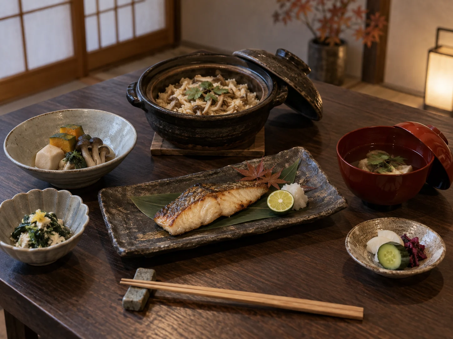 季節の会席